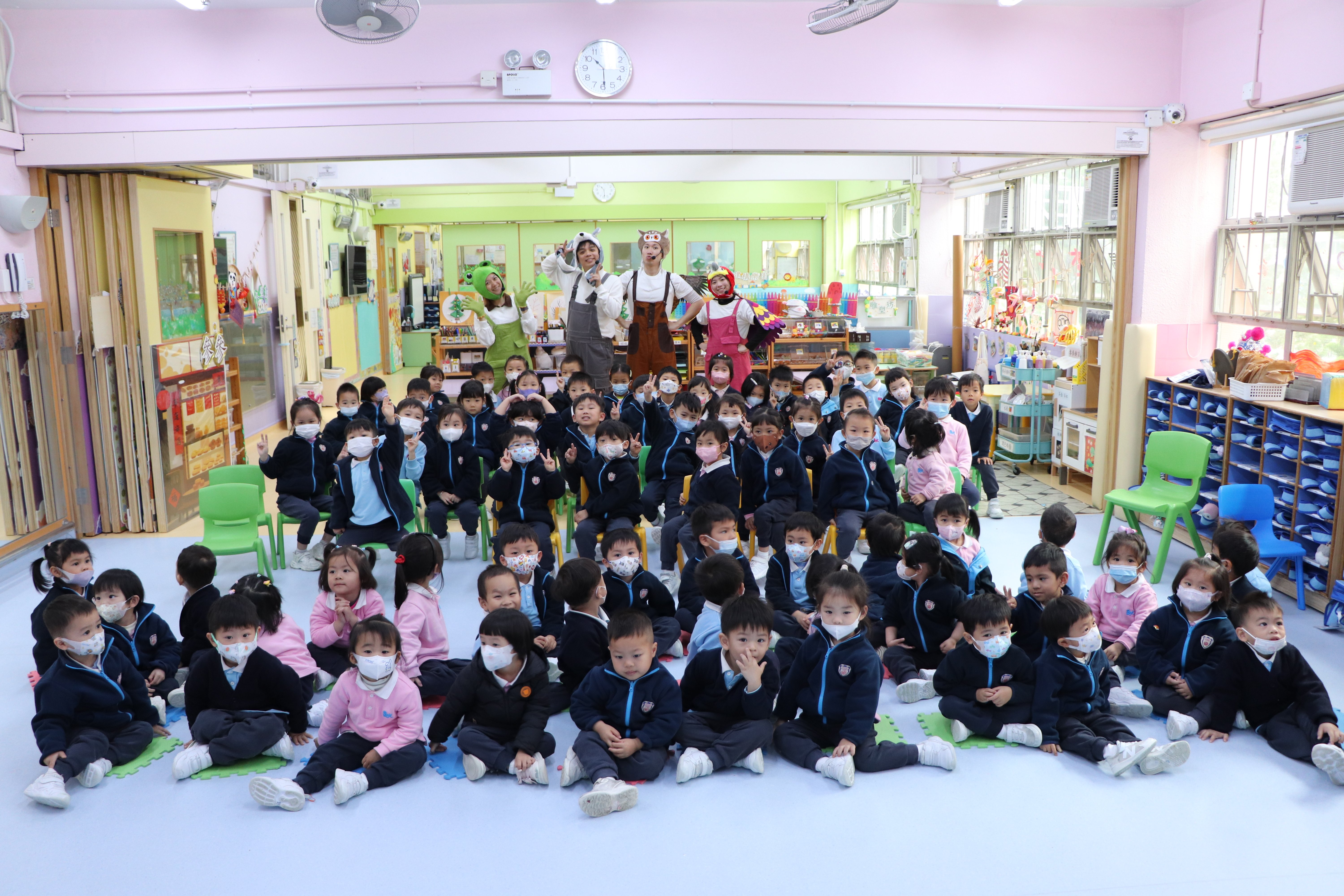2026.03.10 高班、低班、幼兒班及初班2025/26幼稚園互動教育劇場「小動物的bo po mo fo」