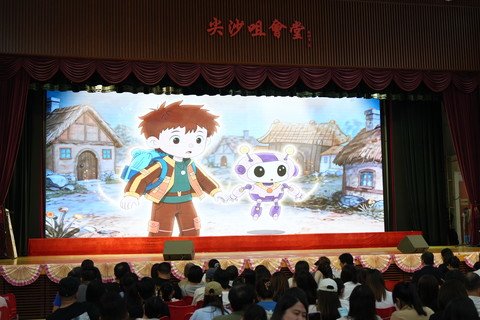 過百名保良局幼稚園暨幼兒園學生共同參與創作AI「仁、禮、孝」主題動畫。